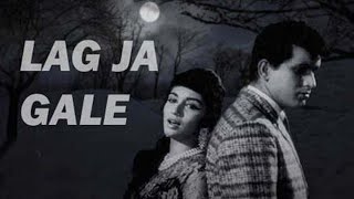 Lag Jaa Gale lyrics without musicl hindilofi lofireverb lagjagale [upl. by Fazeli]