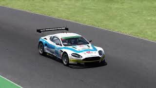 Aston Martin DBR9 legion at VIR in Assetto Corsa [upl. by Sucam777]