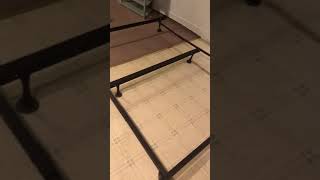 How to disassemble a metal bed frame any size king queen [upl. by Alfonse]