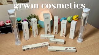 unboxing GRWM cosmetics 💋 [upl. by Eneladgam]