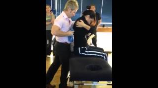 How to perform a Spinal Manipulation to the Thoracic Spine  Ribs [upl. by Fevre]