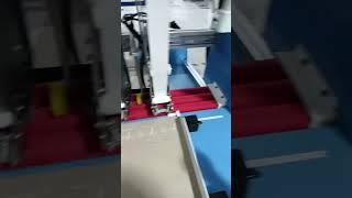 Automatic double side tape applicator machine tappingmachine machine packing packaging [upl. by Ilecara]