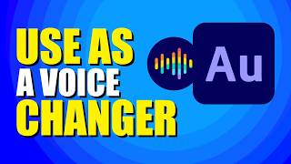 How To Use Adobe Audition As A Voice Changer StepbyStep Guide [upl. by Halyk]