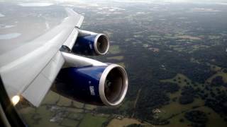 British Airways 747 takeoff [upl. by Georgetta580]