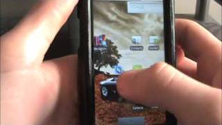 Motorola DROID Android Marketplace Demo [upl. by Schaaff]