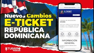 ETICKET REPUBLICA DOMINICANA 🇩🇴 2024 TUTORIAL Cómo Llenarlo y Modificarlo  ENTRADA y SALIDA [upl. by Vasilis]