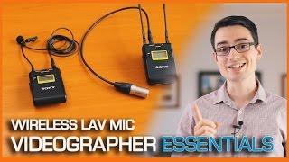 Wireless Lavalier Microphone for video production  Audio recording tips  Sony UWP D [upl. by Sexela]