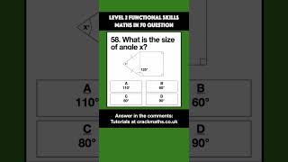 58 Angles in Shapes maths functionalskills [upl. by Aztiraj]