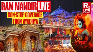 Ayodhya Ram Mandir Pran Pratishtha The Wait For The Grand Welcome of Lord Ram Comes To An End [upl. by Enirahtak]