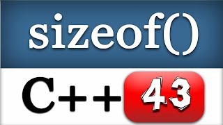 C Sizeof Operator with Variables Data types Structures Unions  CPP Video Tutorial [upl. by Htebazie469]