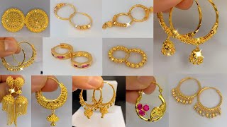 Latest Bridal Gold Earrings designs Most Beautiful Gold Earrings designs New Earrings Design [upl. by Il]