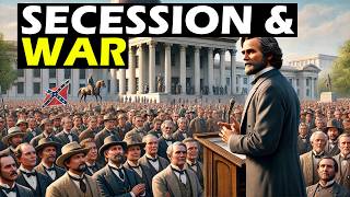 Secession and the Beginning of the Civil War 18601861  Civil War Part 2 [upl. by Emmer]