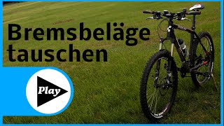 Fahrrad Bremsbeläge wechseln vorn  hinten an einer Shimano Scheibenbremse [upl. by Bouchier784]