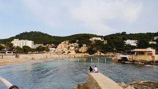 4K🏖Camp de Mar Beach Mallorca Majorca  2021April1 [upl. by Naugal980]