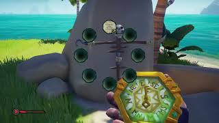 Sea of Thieves Crescent IsleScarecrow Location [upl. by Rivard398]