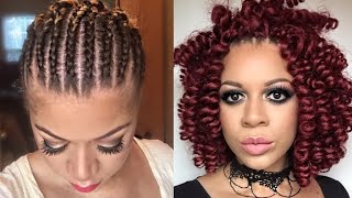 How to Easy and Quick Crochet Braids  BRAIDING PATTERN  NO SEWING [upl. by Ahsenahs]