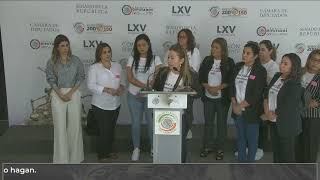 Conferencia de prensa de la senadora Sylvana Beltrones PRI del 22 de mayo de 2024 [upl. by Enilrae644]