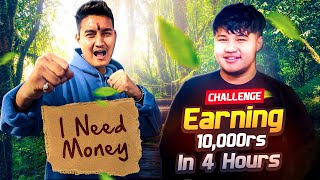 COOLBOY VS 2B GAMER WHO CAN MAKE MORE MONEY IN 4 HOURS CHALLENGE [upl. by Ylam516]