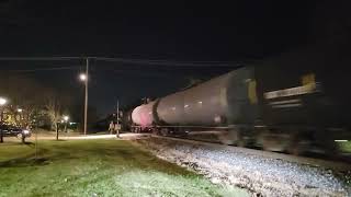 IAIS 512 and IAIS 506 westbound in Minooka Illinois [upl. by Trahurn450]