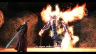 Dmc4 Dante vs Berial Cutscene [upl. by Enitsirk]