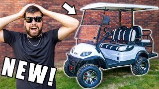 I BOUGHT A NEW GOLF CART  A NEW PET DWAYNE THE PIMP [upl. by Jaffe]