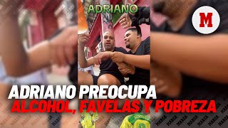 La imagen de Adriano que preocupa alcohol favelas y pobreza I MARCA [upl. by Anitnauq]