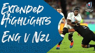 Extended Highlights England 197 New Zealand  Rugby World Cup 2019 [upl. by Eirok]