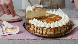 Caramel Biscoff Cheesecake [upl. by Ynatterb]