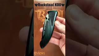 Rockstead Knives KOU show off  Dark Love [upl. by Ammamaria]