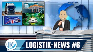 LogistikNews 6  Digitaler Führerschein  EFrachtbrief  Neue Maut  Passpflicht in GB  uvm [upl. by Tallula]