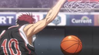 Kagamis Final Dunk against Rakuzan  Kuroko No Basket [upl. by Nylcaj678]