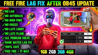 FREE FIRE LAG FIX 1GB 2GB RAM  FREE FIRE LAG PROBLEM SOLVED  HOW TO FIX LAG 2GB 3GB 4GB MOBILE 📲 [upl. by Ingar]