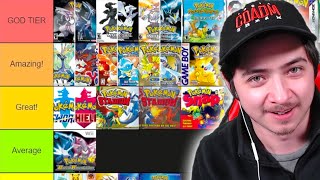 My Pokémon Games Tier List Which Game Reigns Supreme [upl. by Pettit]