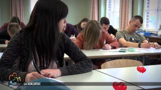 MA CLASSE FAIT SA TELE SAINT LUC DE MONS quotLA RENCONTREquot [upl. by Ahsina]