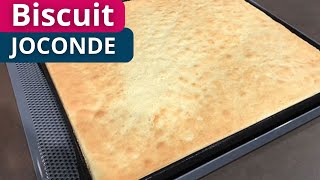 Recette du biscuit Joconde  PatisCoach [upl. by Celle]