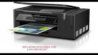 Review Nova Impressora Epson EcoTank L395 [upl. by Divadnhoj]