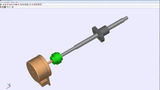 Lead Screw Simulation in Simmechanics Matlab [upl. by Jody]