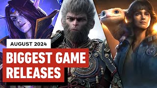 The Biggest Game Releases of August 2024 [upl. by Lakim]