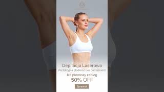 ⚡ Depilacja Laserowa 50 OFF ⚡ [upl. by Itteb]