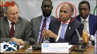 DEG DEG Full RW Kheyre o asago ingiriis ku hadlaayo sualo kulul laga weydiiyay xaalada somalia LIVE [upl. by Yhprum443]