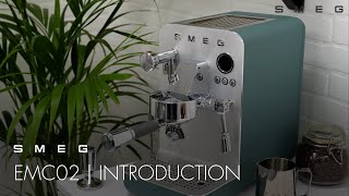 Introducing the Mini Pro Espresso Machine  Smeg EMC02 [upl. by Anohsal]