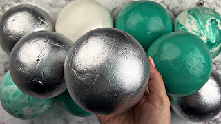 Satisfying ASMR video  Cracking light plasticine 🤍 [upl. by Ashlin]