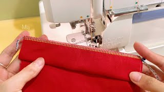 7 great tips with overlock machines for sewing lovers  Sewing tips and tricks for beginners [upl. by Enaj977]