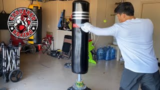 MaxxMMA Adjustable Freestanding Reflex Bag Boxing For BEGINNERS [upl. by Ruder126]