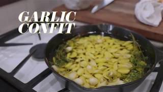 How to make Garlic Confit or Roasted Garlic [upl. by Izogn]