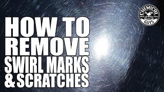 How To Remove Swirl Marks Scratches and Water Spots In One Step  Chemical Guys VSS [upl. by Hunt]