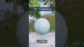 SNOWBALLS❄️⚽️snowfall pubgmobile newupdates [upl. by Relyuhcs]