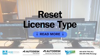 Reset license type [upl. by Hammer]