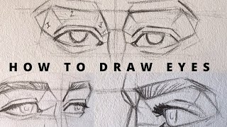 How to Draw Eyes from Different Angles [upl. by Soisinoid]