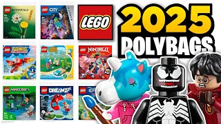 LEGO 2025 Polybags OFFICIAL Reveals amp Leaks [upl. by Odoric394]